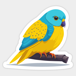 Cute Budgie Sticker